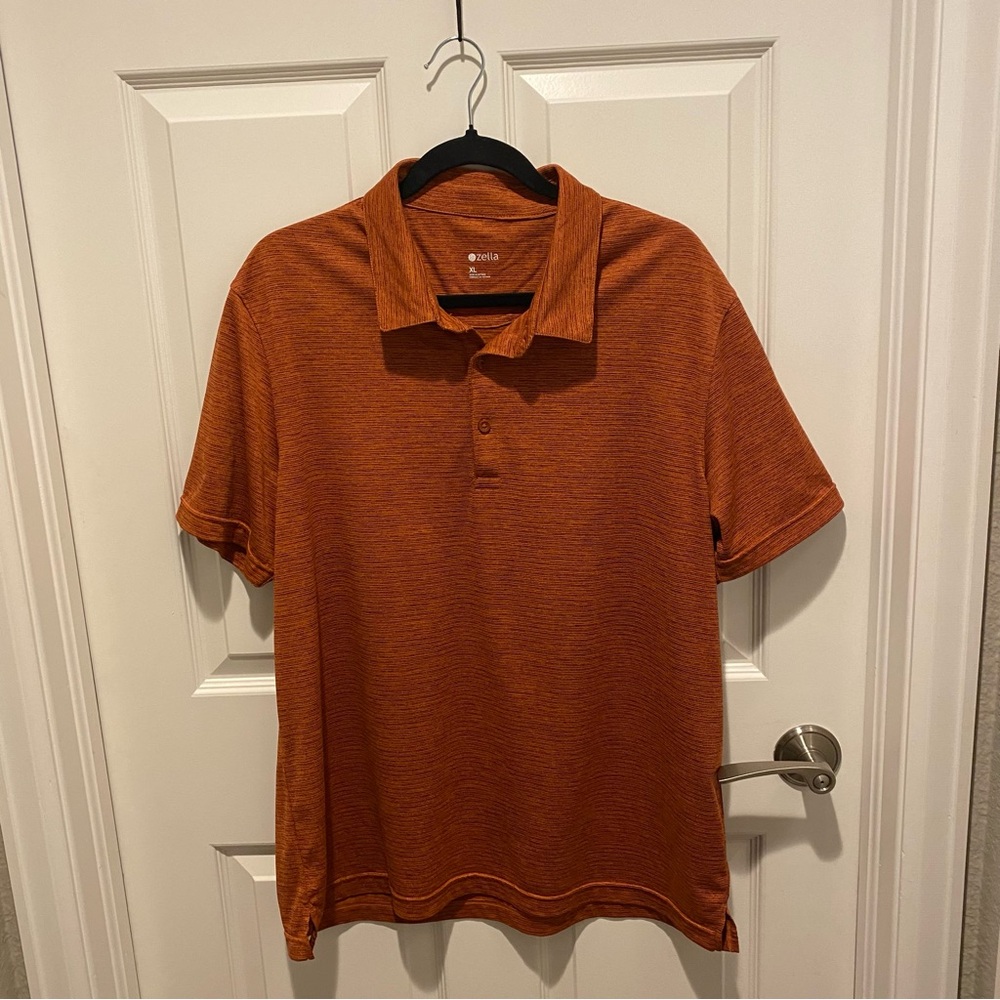 Zella Men's Rust Polo Shirt